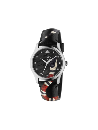 Gucci G-timeless 38mm In Black