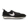 Nike Undercover Daybreak Leather-trimmed Nylon And Suede Sneakers In Black