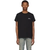 BALMAIN BALMAIN BLACK SIGNATURE T-SHIRT