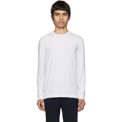 Giorgio Armani Longsleeved T-shirt In White