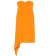 OSCAR DE LA RENTA WOOL-BLEND CRÊPE DRESS,P00391429