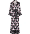 TEMPERLEY LONDON DRAGONFLY PRINTED SATIN JUMPSUIT,P00392128