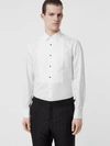 BURBERRY Panelled Bib Cotton Oxford Dress Shirt