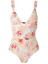 Clube Bossa Contessa Swimsuit In Neutrals