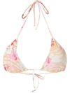 CLUBE BOSSA CHAPIN PRINTED BIKINI TOP