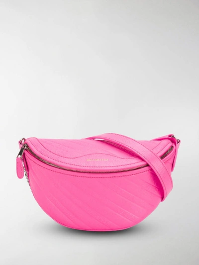 Balenciaga Souvenirs Xxs Belt Bag In Pink