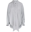 BALENCIAGA NEW SWING SHIRT,BALQ84CTWHT