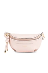 GIVENCHY GIVENCHY CONTRAST MINI WHIP BELT BAG IN PALE PINK,GIVE-WY632