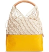 TORY BURCH SANDRINE NET TOTE - YELLOW,55213