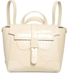 SENREVE MIDI MAESTRA LEATHER SATCHEL,MED-CROC-CHES