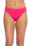 La Blanca Island Goddess Hipster Bikini Bottoms In Pink