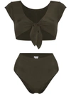 ACK MARINA TIE-DETAIL REVERSIBLE BIKINI