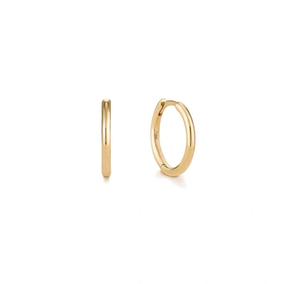 Edge Of Ember Classic Gold Huggie Earrings