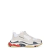 Balenciaga Triple S Sneakers In White