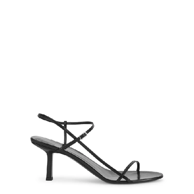 The Row Bare High Heel Sandals In Black