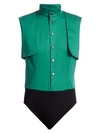 Artica Arbox Shirt Bodysuit In Emerald