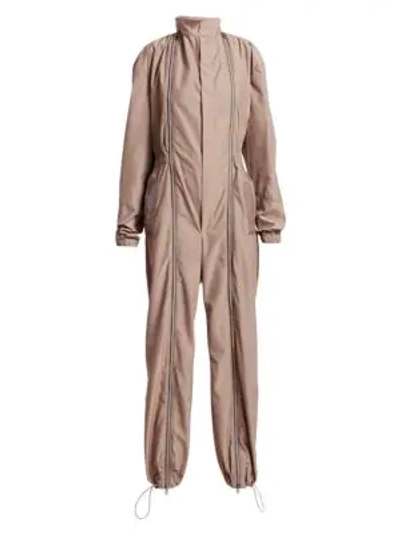 Artica Arbox Reminiscent Jumpsuit In Taupe