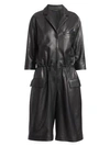 ARTICA ARBOX Leather Jumpsuit