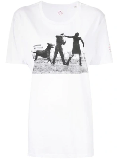 A.f.vandevorst Organic Cotton-jersey T-shirt In White