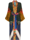 RIANNA + NINA MIXED AZTEC PRINT KIMONO