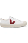 Veja Nova Sneakers In Cotton Canvas With Contrasting Logo
