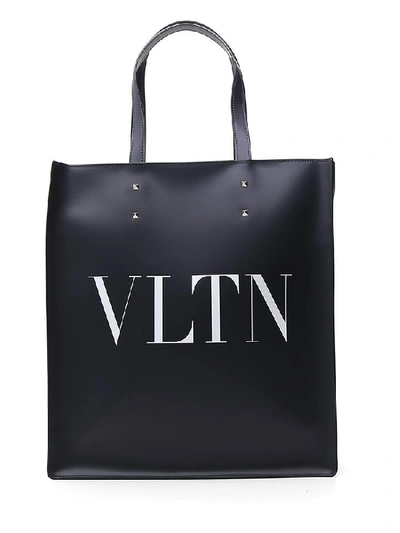 Valentino Garavani Rockstud Vltn Tote Bag In Blue