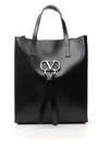 VALENTINO GARAVANI VALENTINO GARAVANI V RING TOTE BAG