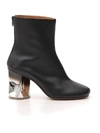 MAISON MARGIELA MAISON MARGIELA CONTRAST HEEL ANKLE BOOTS