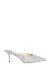 JIMMY CHOO JIMMY CHOO RAV 65 GLITTER MULES