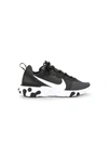 Nike Black & White React Element 55 Sneakers In Black
