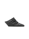 RICK OWENS RUCHE-STYLED MULES,RP19S6835LCOM2013597998
