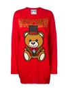 MOSCHINO TEDDY BEAR jumper DRESS,V0480050113606974