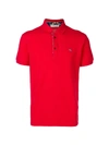 Etro Short Sleeve Polo Shirt In Red