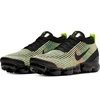 Nike Air Vapormax Flyknit 3 Sneaker In Black/ Volt/ Blue Lagoon