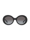 VALENTINO Allure 52MM Oversized Round Sunglasses