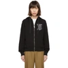 BURBERRY BURBERRY BLACK MONOGRAM OVERSIZED AUBREE HOODIE