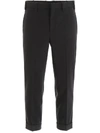 NEIL BARRETT TROUSERS WITH DOUBLE BAND,10975047
