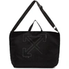 OFF-WHITE OFF-WHITE BLACK UNFINISHED ARROWS TOTE