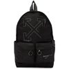 OFF-WHITE OFF-WHITE BLACK UNFINISHED BACKPACK