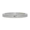 LE GRAMME SILVER POLISHED 'LE 3 GRAMMES' RING