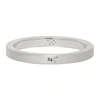 LE GRAMME SILVER BRUSHED 'LE 3 GRAMMES' RIBBON RING