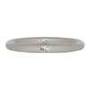 LE GRAMME LE GRAMME SILVER BRUSHED LE 3 GRAMMES BANGLE RING
