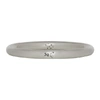 Le Gramme Silver Polished 'le 3 Grammes' Bangle Ring In Silver