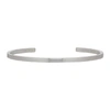 LE GRAMME LE GRAMME SILVER POLISHED LE 7 GRAMMES BRACELET