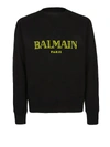 BALMAIN BALMAIN LOGO PRINTED SWEATSHIRT