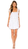 SHOW ME YOUR MUMU SHOW ME YOUR MUMU LUCY MINI DRESS IN WHITE.,SHOW-WD391