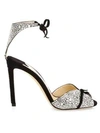 JIMMY CHOO Talaya Embellished Leather Sandals