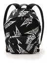 GIVENCHY GIVENCHY ALL OVER LOGO PRINT BACKPACK