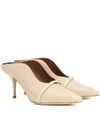 MALONE SOULIERS CONSTANCE 70 LEATHER MULES,P00397536