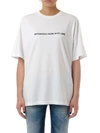 DSQUARED2 WHITE MADE WITH LOVE COTTON T-SHIRT,10975081